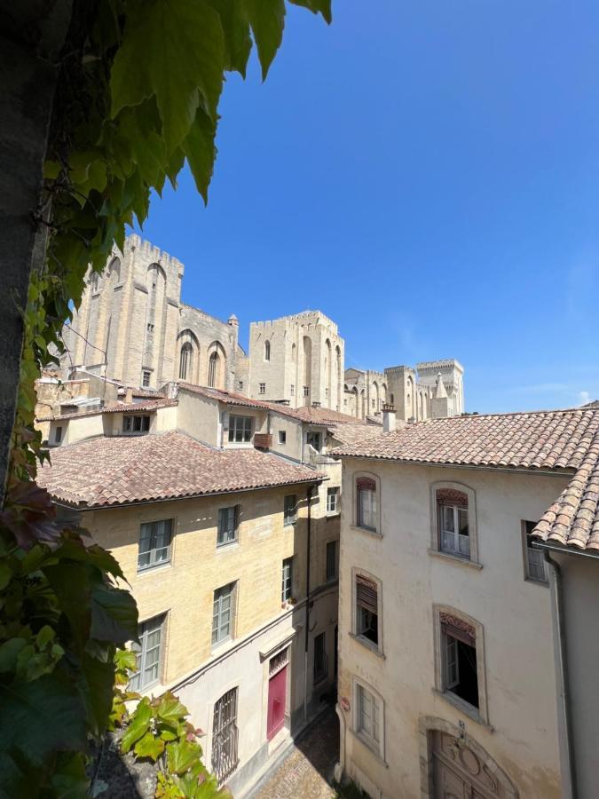Renove, Vue Sur Palais Des Papes, Terrasse Et Wifi Troisieme Etage Apartment Avignon Luaran gambar