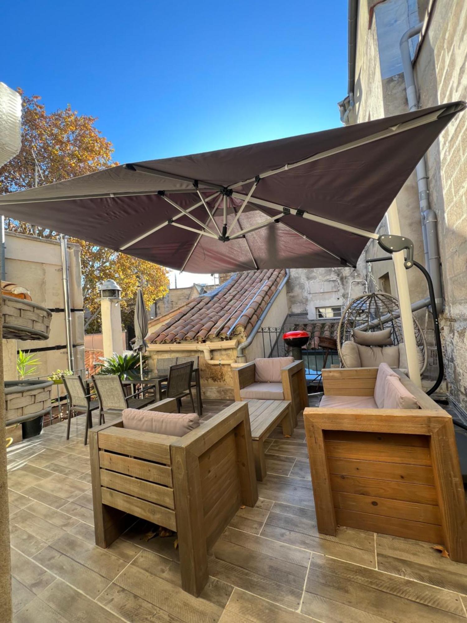 Renove, Vue Sur Palais Des Papes, Terrasse Et Wifi Troisieme Etage Apartment Avignon Luaran gambar
