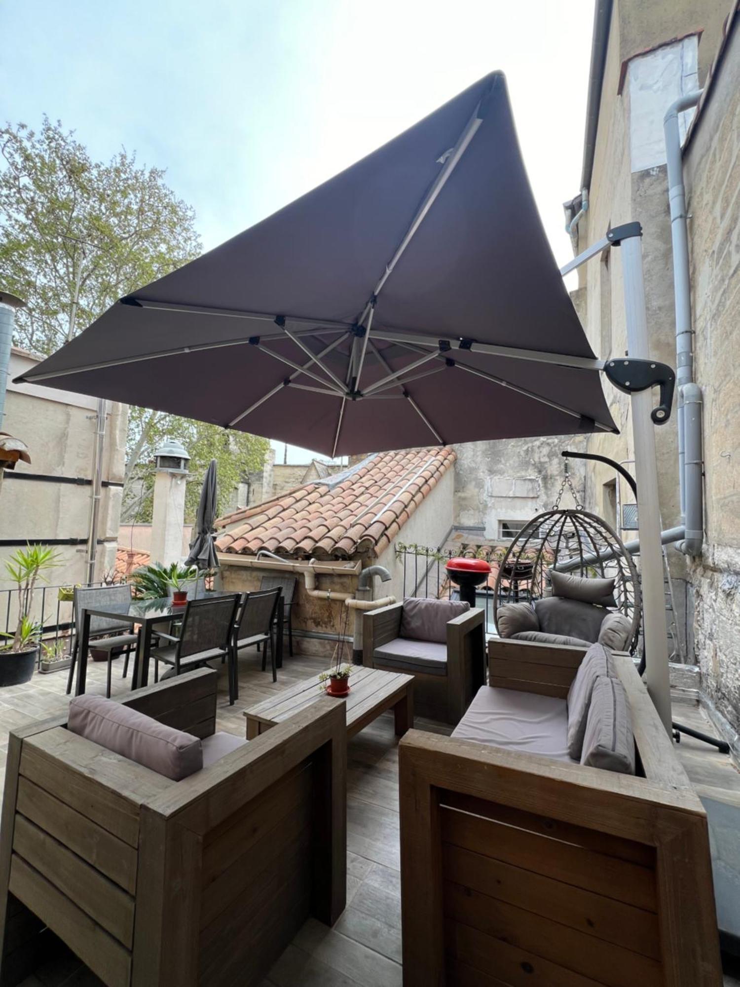 Renove, Vue Sur Palais Des Papes, Terrasse Et Wifi Troisieme Etage Apartment Avignon Luaran gambar