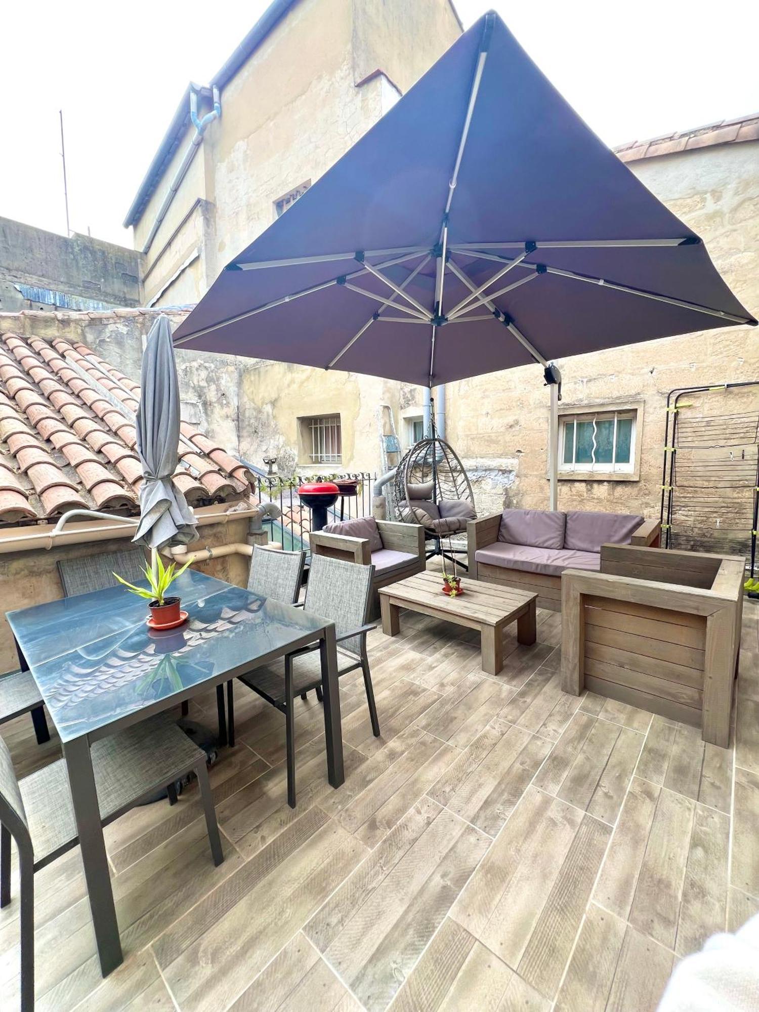 Renove, Vue Sur Palais Des Papes, Terrasse Et Wifi Troisieme Etage Apartment Avignon Luaran gambar